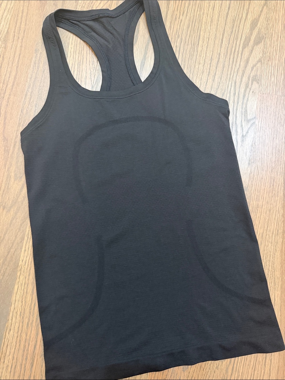 Perfect - lululemon Swiftly Tank Black Racerback Tank Top Sz 4